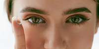Sløret syn: Kontaktlinser