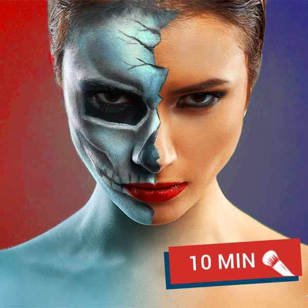 Sidste minut: Nemt og Hurtigt Halloween Makeup Ideer
