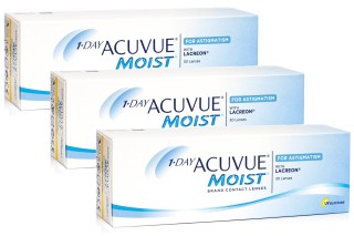 1-DAY Acuvue Moist for Astigmatism (90 linser)