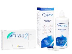 Acuvue 2 (6 linser) + Vantio Multi-Purpose 360 ml med etui