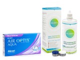 Air Optix Aqua Multifocal (6 linser) + Solunate Multi-Purpose 400 ml med etui 16209