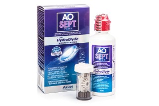 AOSEPT PLUS med Hydraglyde 90 ml med etui