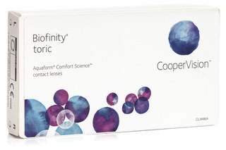 Biofinity Toric CooperVision (3 linser)