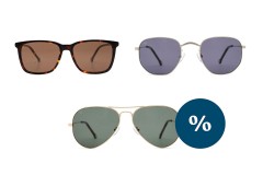 50% rabat på Lentiamo-solbriller (bonus)