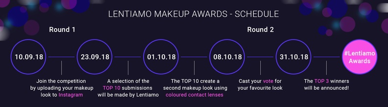 Schedule Lentiamo Awards