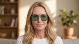 Izipizi Sun #Cruise Black Green lenses Genereret billede