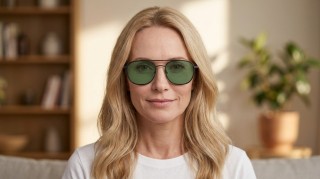 Izipizi Sun #Cruise Black Green lenses Genereret billede