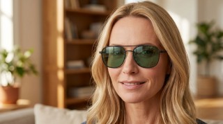 Izipizi Sun #Cruise Black Green lenses Genereret billede