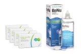 Lenjoy Monthly Comfort (12 linser) + ReNu MultiPlus 360 ml med etui 27818