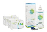 Lenjoy Monthly Comfort (12 linser) + Solunate Multi-Purpose 400 ml med etui 27816