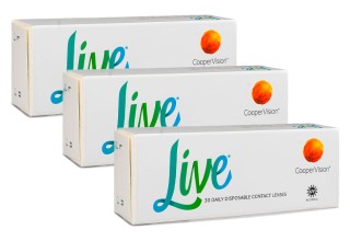 Live daily disposable (90 linser)