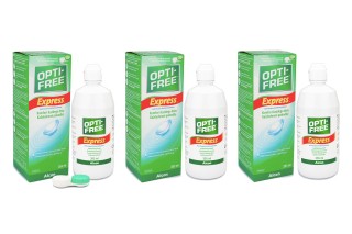 OPTI-FREE Express 3 x 355 ml med etuier
