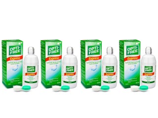 OPTI-FREE Express 4 x 355 ml med etuier