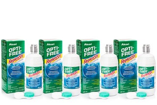 OPTI-FREE RepleniSH 4 x 300 ml med etuier