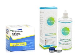 SofLens Multi-Focal (6 linser) + Solunate Multi-Purpose 400 ml med etui