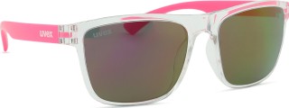Uvex Rookie Clear Pink/Mir. Pink S5330779316 (for alderen 6 - 10 år)
