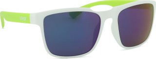 Uvex Rookie White Lime M/Mir. Green S5330775616 (for alderen 6 - 10 år)